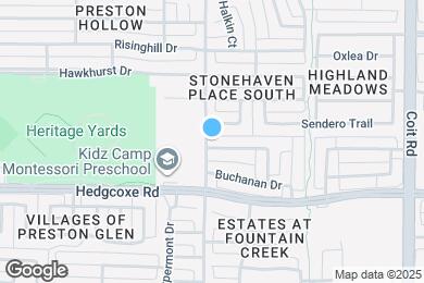 Map image of the property - 4441 English Oak Dr