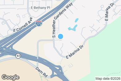 Map image of the property - 3164 S Wheeling Way
