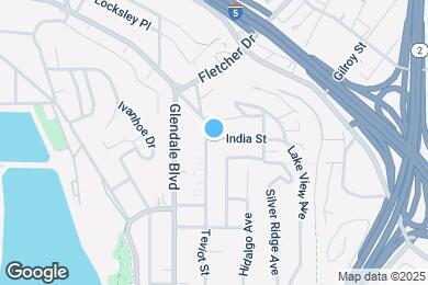 Map image of the property - 2512 Silver Lake Blvd