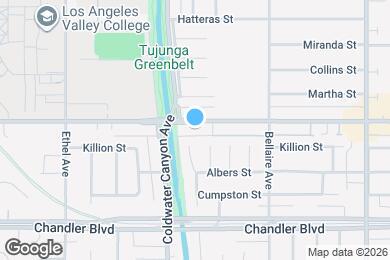Map image of the property - 12830 Burbank Blvd