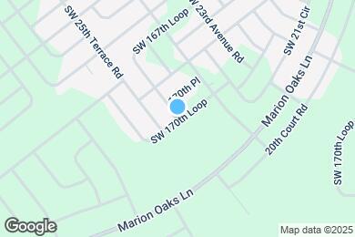 Map image of the property - 2599 SW 167th Loop