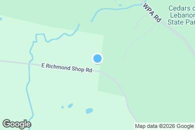 Map image of the property - 4797 E Richmond Shop Rd