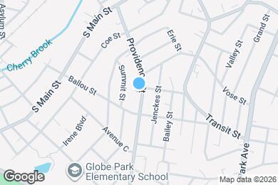Map image of the property - 295 Providence St