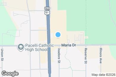 Map image of the property - The Reserve Student Apartments