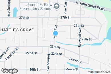 Map image of the property - 450 Reeves St