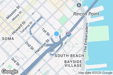 Map image of the property - 401 Harrison St