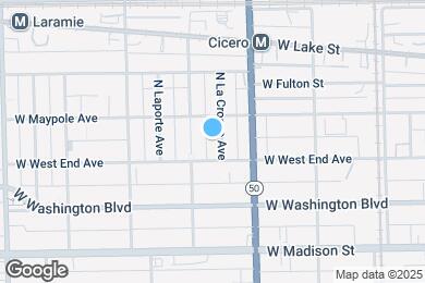 Map image of the property - 162 N La Crosse Ave