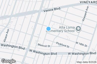 Map image of the property - 1750 S Longwood Ave