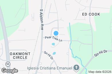 Map image of the property - 1912 Pear Tree Ln