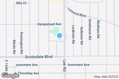 Map image of the property - 16501 Nicholas Ave