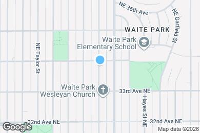Map image of the property - 3351 Lincoln St NE