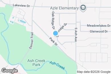 Map image of the property - 941 Lakeridge Dr