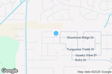 Map image of the property - 520 Red Dusk Paint Dr