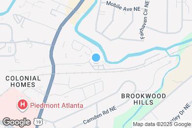 Map image of the property - Peachtree Park