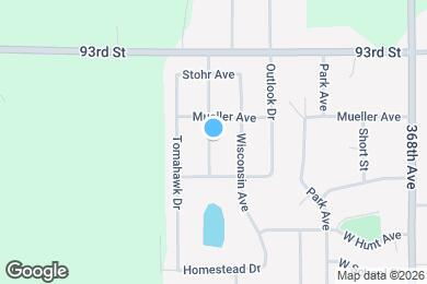 Map image of the property - 540 Arrowhead Dr