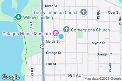 Map image of the property - 319 Myrtle St