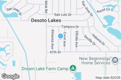 Map image of the property - 4836 Barcelona Ave
