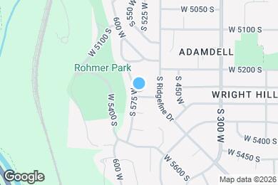 Map image of the property - 564 W 5275 S