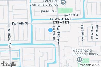 Map image of the property - 1725 SW 97th Pl