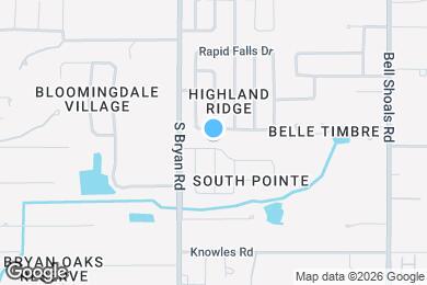 Map image of the property - 510 Oak Creek Dr