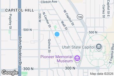 Map image of the property - 438 N Center St