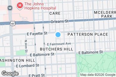 Map image of the property - 107 N Chester St