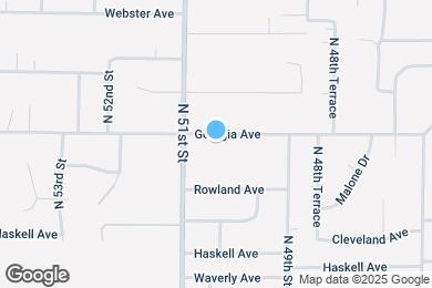 Map image of the property - 5011 Georgia Ave