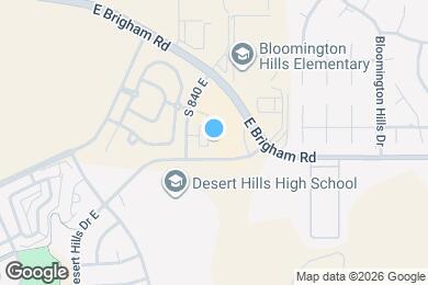 Map image of the property - 3239 S 840 E