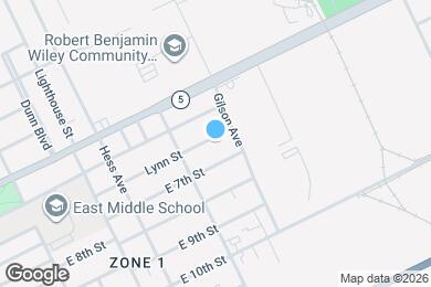 Map image of the property - 1435 Lynn St