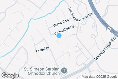 Map image of the property - 3324 Glamorgan Ct