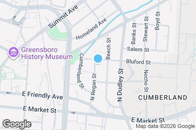 Map image of the property - 316 N Regan St