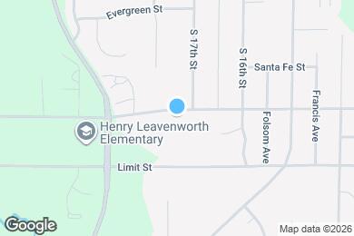 Map image of the property - 1705 Vilas St