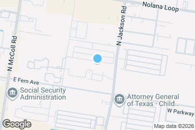 Map image of the property - 1408 E Hibiscus Ave