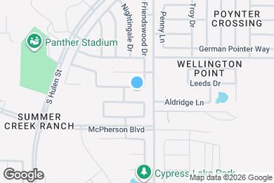 Map image of the property - 4413 Corner Brook Ln