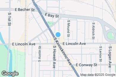 Map image of the property - 2266 S Kinnickinnic Ave