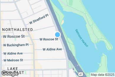 Map image of the property - 428 W Roscoe