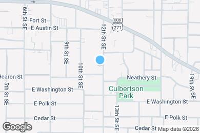 Map image of the property - 604 12th St SE