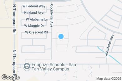 Map image of the property - 4137 W White Canyon Rd