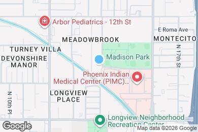 Map image of the property - 4304 N 14th St