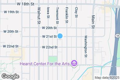 Map image of the property - 2110 Tremont St
