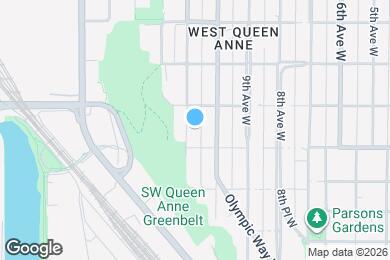 Map image of the property - 1514 11th Ave W