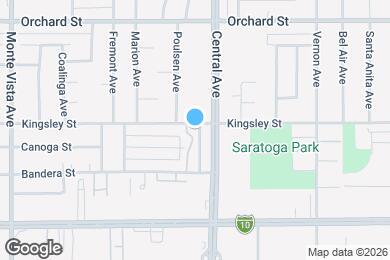 Map image of the property - Kingsley Patio Homes