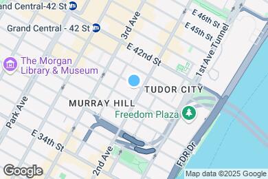 Map image of the property - 250 E 40th St