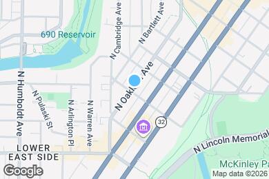 Map image of the property - 1600 E Kane Pl