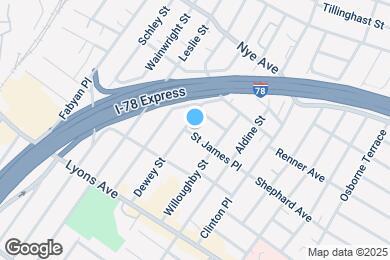 Map image of the property - 61 St James Pl