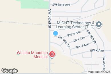 Map image of the property - 707 SW 49th St