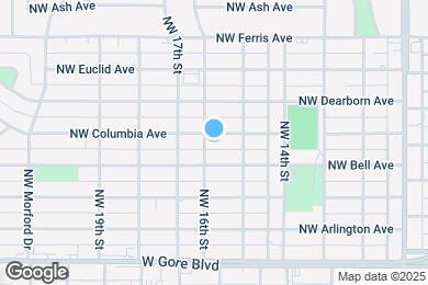 Map image of the property - 1514 NW Columbia Ave