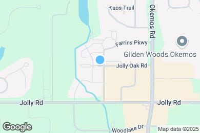 Map image of the property - 3665 Jolly Oak Rd