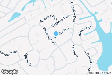 Map image of the property - 1303 Cochise Trail