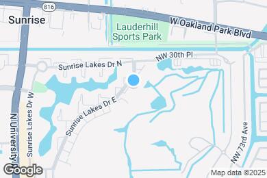 Map image of the property - 3048 Sunrise Lakes Dr E
